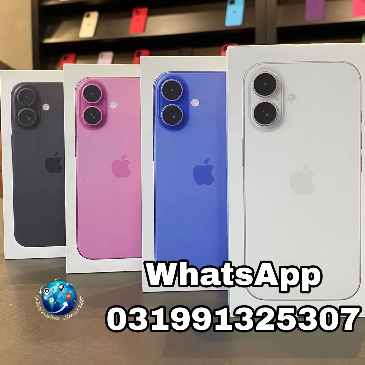 iPhone 16 Novo lacrado com Garantia e Brindes 