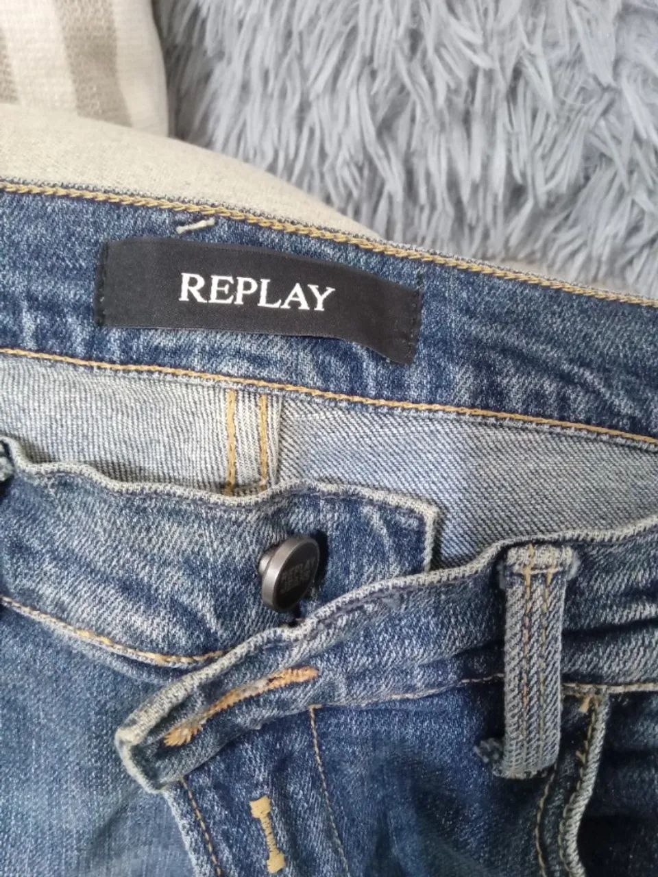 Bermuda Jeans Replay Tam. 42 - Foto 4