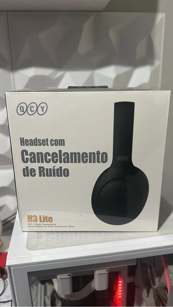 Fone qcy h3 lite lacrado