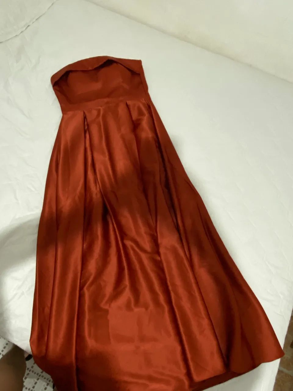 Vestido de festa laranja - Foto 4