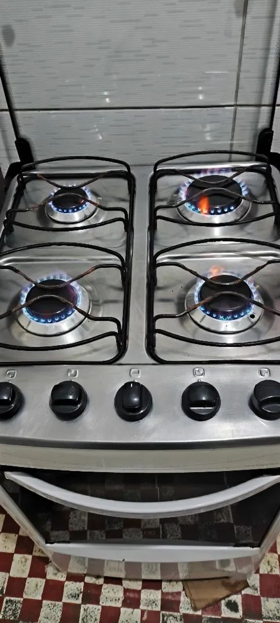 Fogão Electrolux 4 Bocas Branco - Ótimo Estado - Foto 5