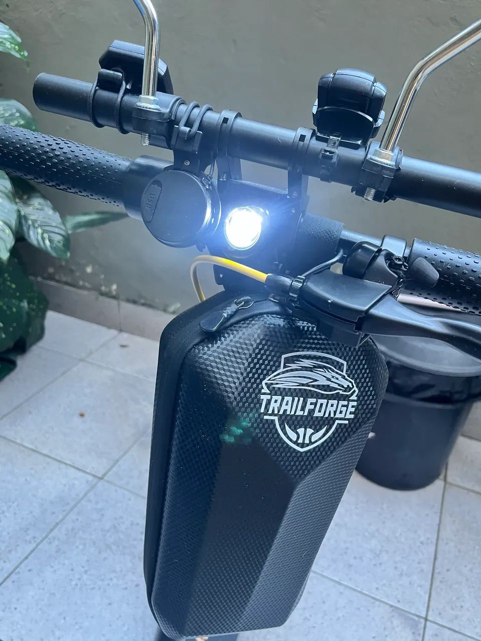 Patinete Elétrico Trailforge T1 800W - COMPLETÍSSIMO, 2 meses de uso, com nota fiscal - Foto 3