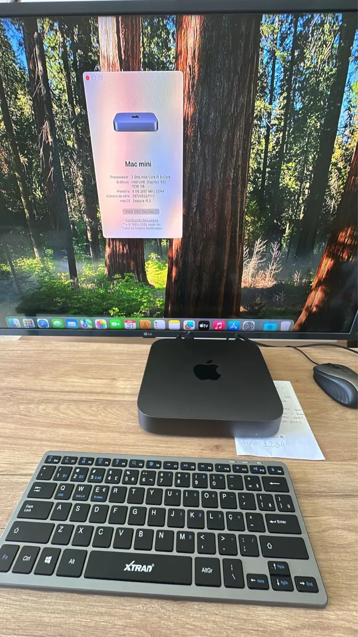 Mac mini (2018) Intel i7 16GB / 512GB, Modelo A1993 - Computadores