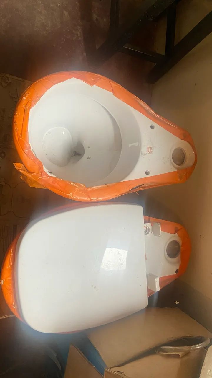 2 vasos sanitário branco  - Foto 3