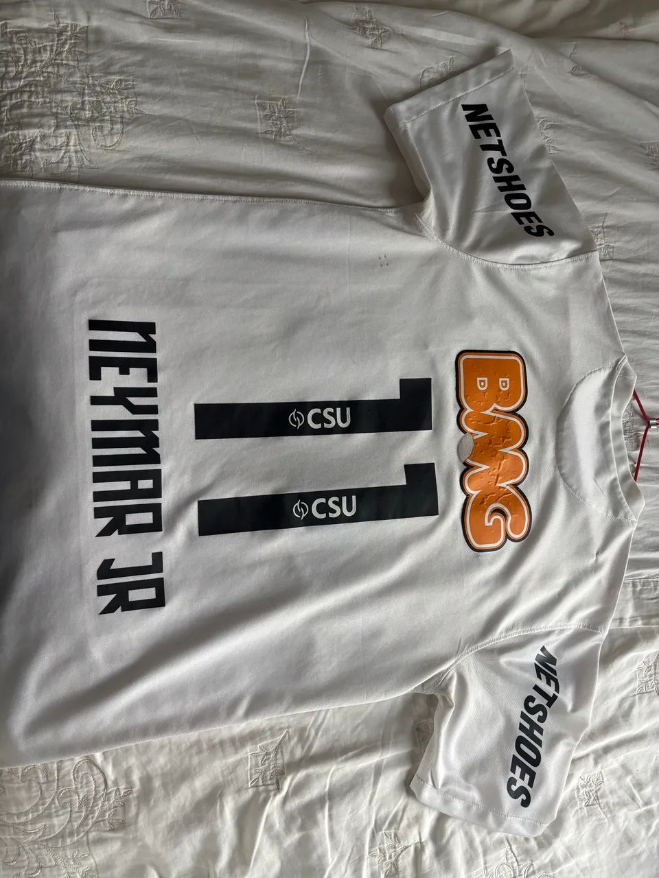 Camisa Santos Neymar 11 ano 2011 Tamanho M - Foto 2
