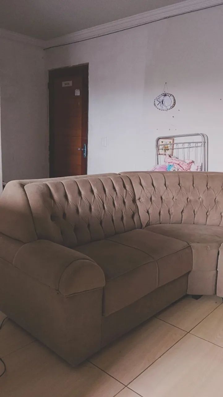 Sofá pouco tempo de uso 