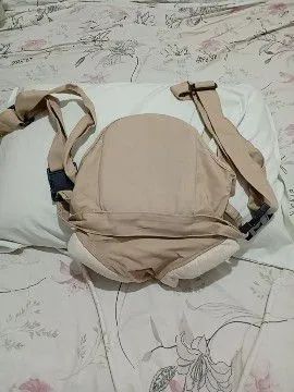 Canguru para bb bege semi novo buboim - Foto 2