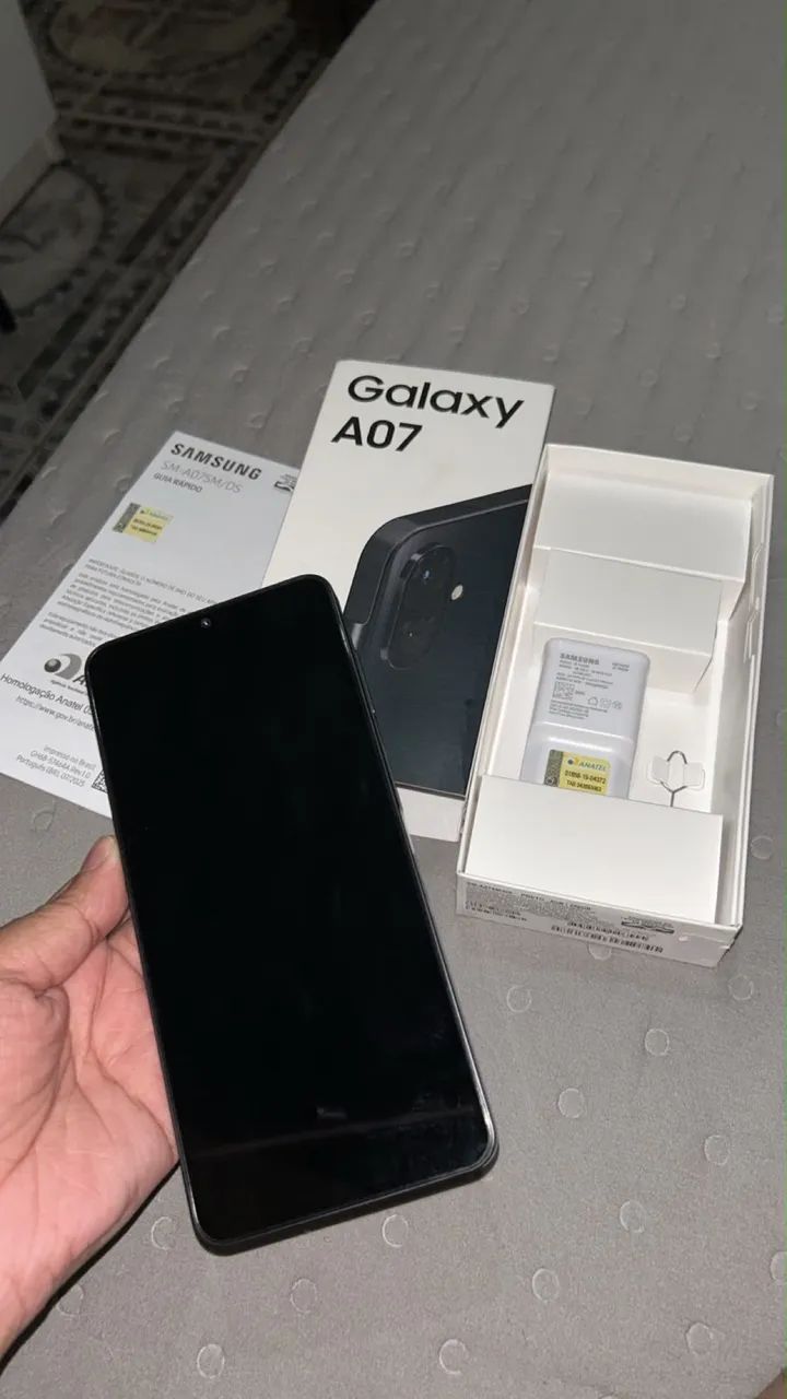 Vende - se Samsung galaxy A07 Preto - Foto 2