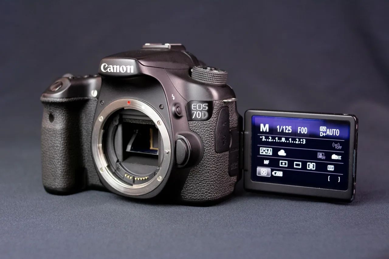 Câmera Cânon 70D