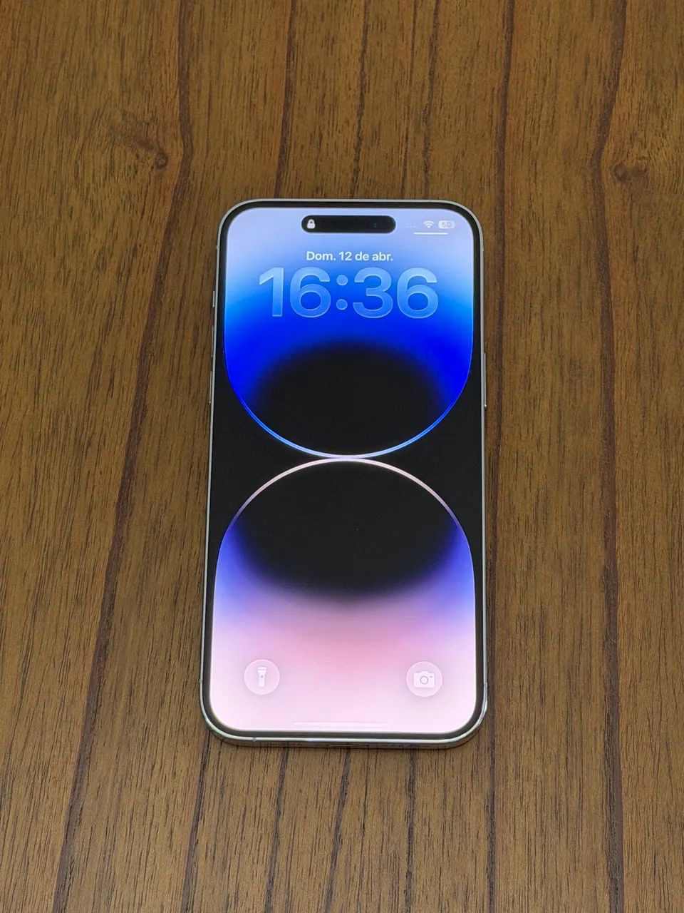 iPhone 14 Pro Max 256GB Silver ROW com bateria e display novos