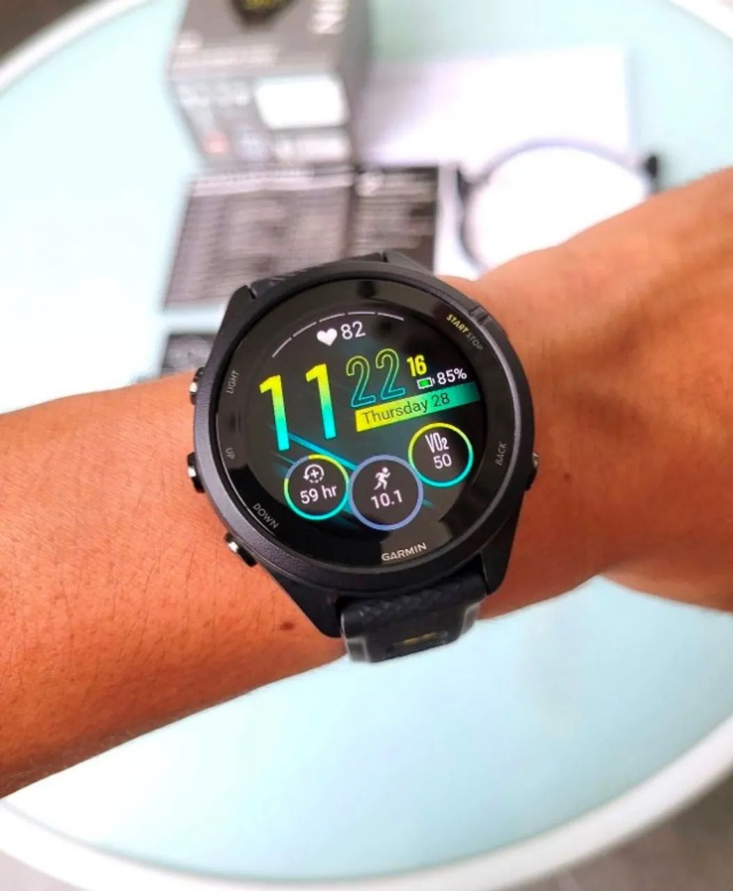 Garmin Forerunner 265 | AMOLED + GPS Multibanda | Pronta Entrega - Foto 3