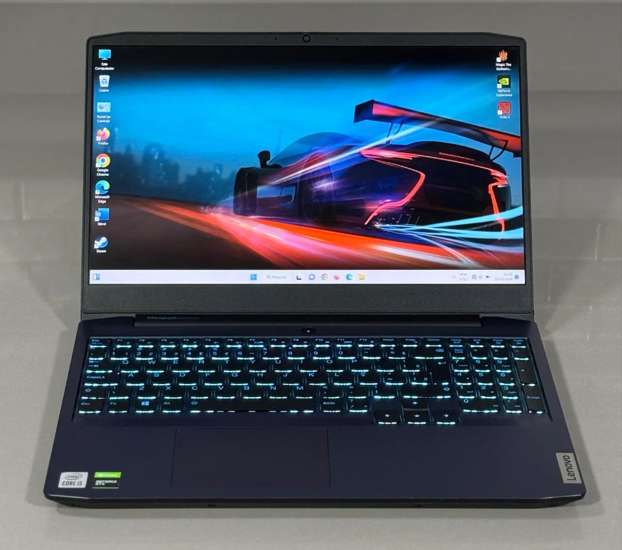 Notebook Gamer Lenovo - Core i5 10th + GTX 1650 - Notebooks