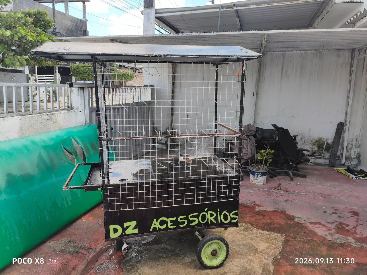 Carroça para comércio 