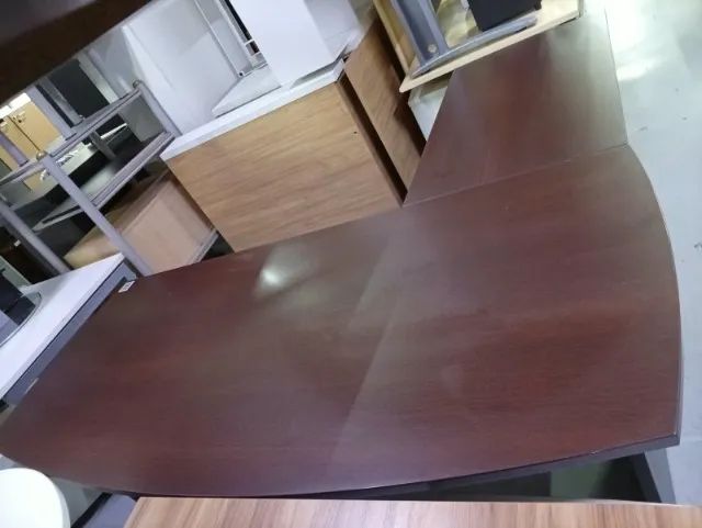 Mesa L Modelo Diretor Com gaveteiro  - Foto 4