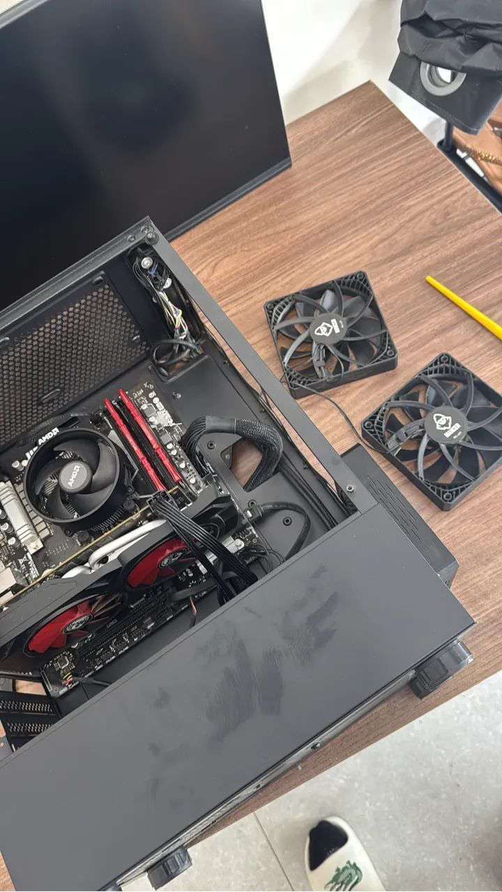 Pc Gamer Completo (Ryzen 5 4500 + Rx 580) - Foto 3