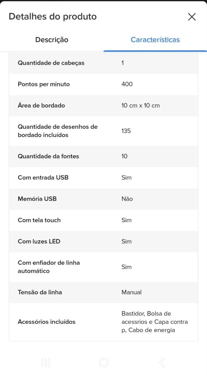 Máquina de bordar - PE560L NOVA - Foto 3