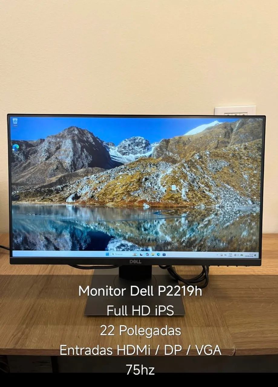 Monitor dell p2219h