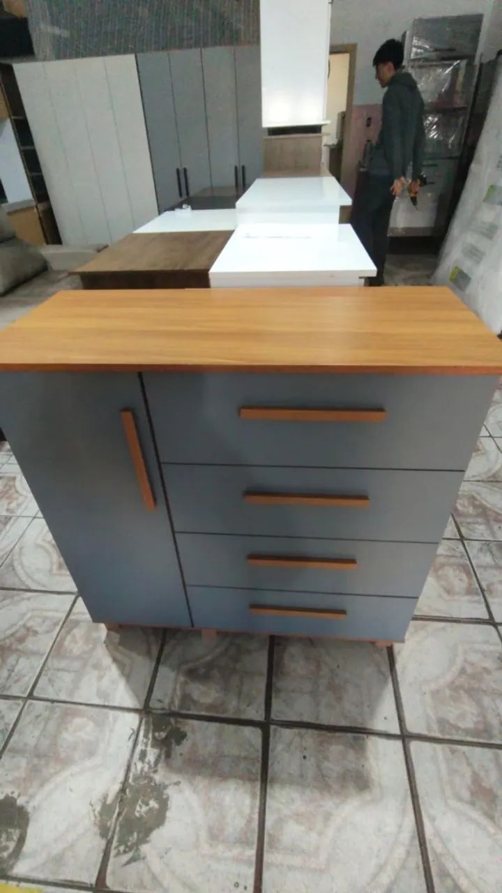 CÔMODA LIGHT MONTADA Á PRONTA ENTREGA HOJE  - Foto 3