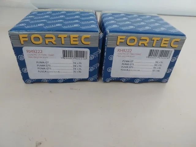 Par de Cilindro de freio ferro Fortec - Foto 4