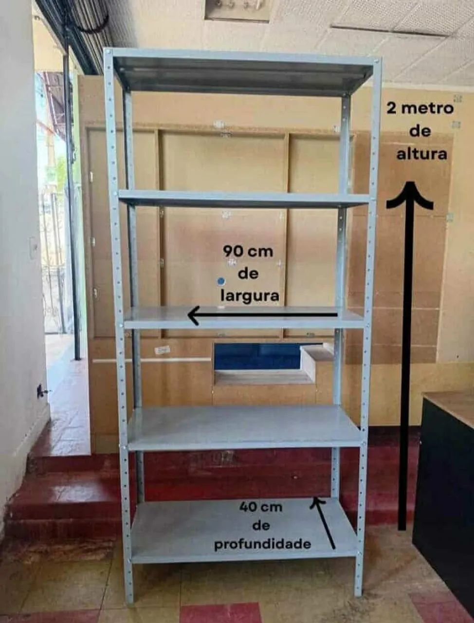 Prateleiras de Aço com REFORÇO