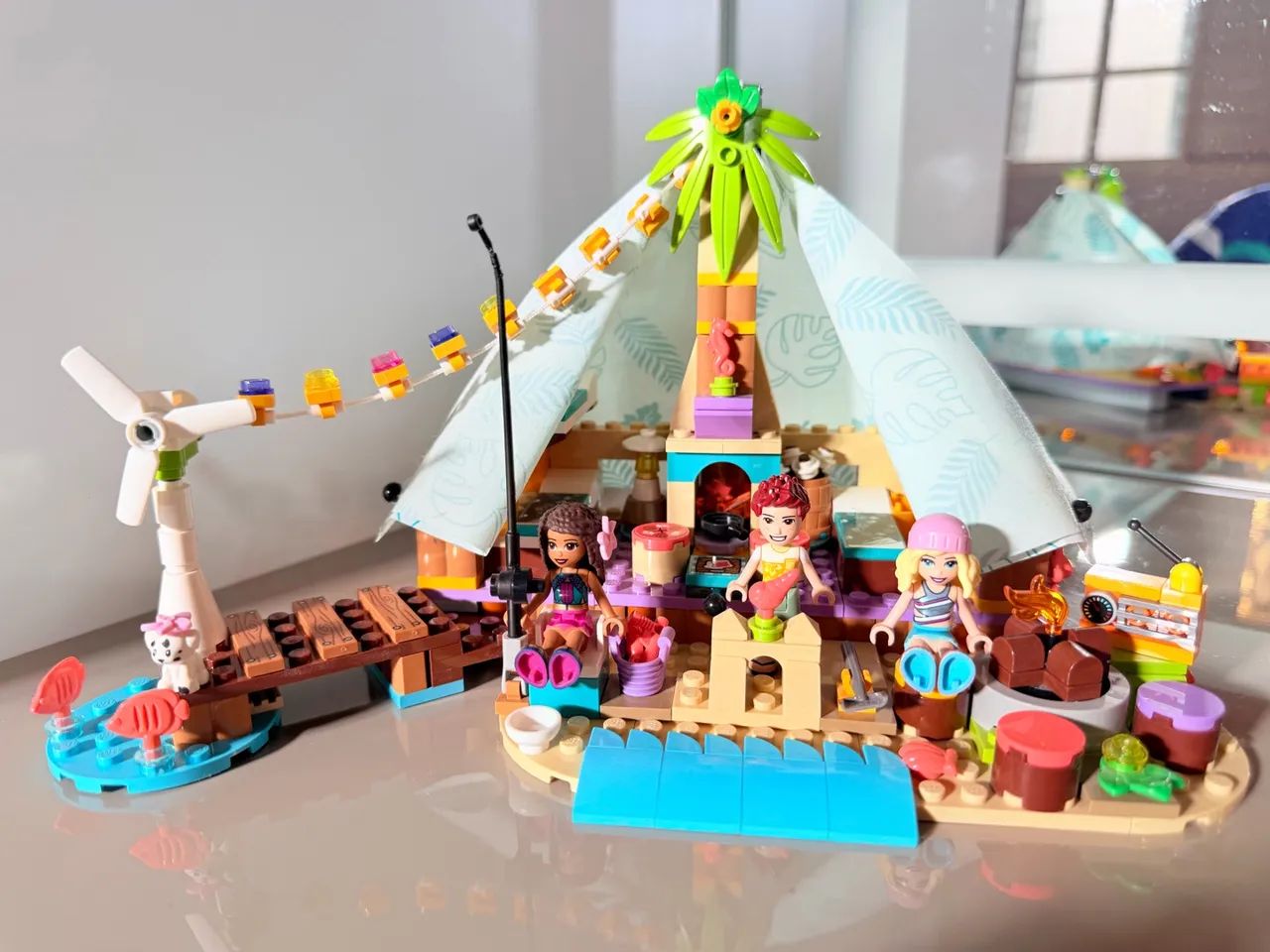 Lego friends - Gampling na praia