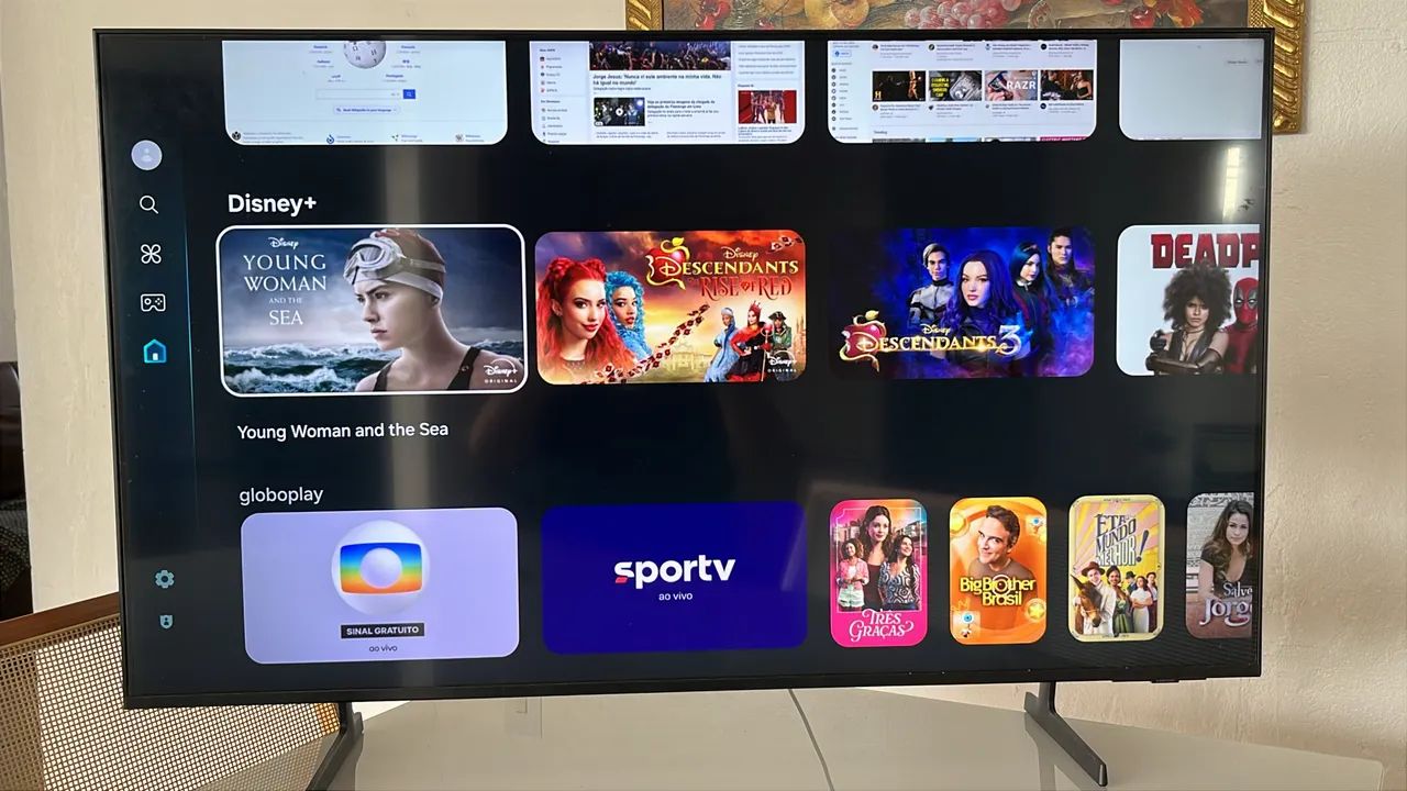 Vendo TV SMART 55 polegadas Samsung  - Foto 5