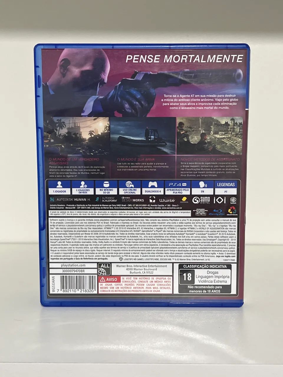 HITMAN 2 - JOGO PS4  - Foto 2
