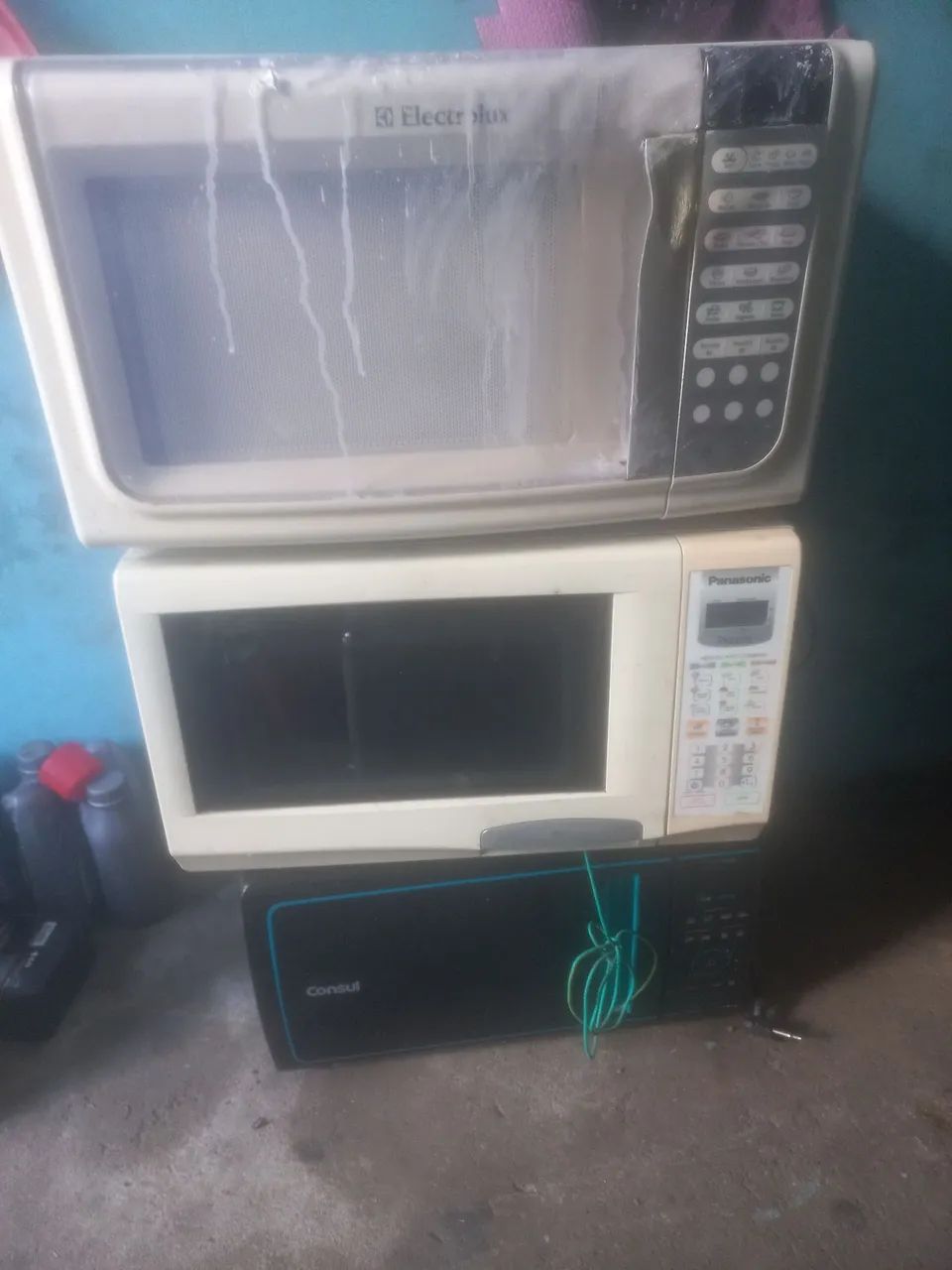 Lote micro-ondas com defeito 