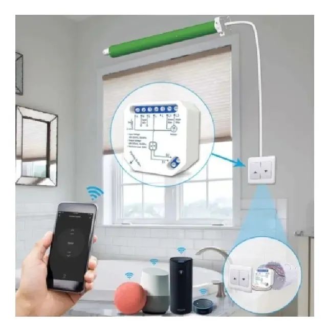 Interruptor Cortina Inteligente Alexa E Google Home - Foto 2