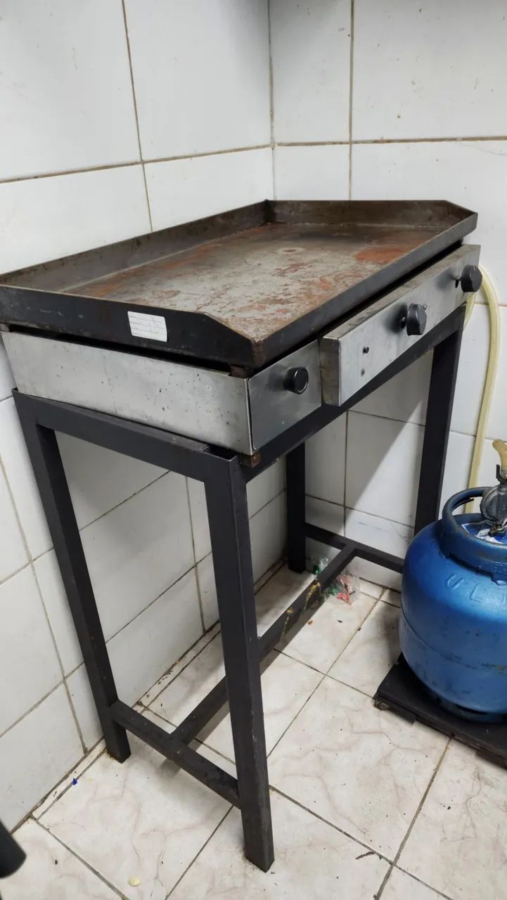Chapa profissional pra bares e lanchonetes