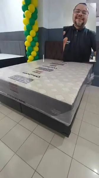 Colchão casal Ortobom Airtech progressiva molas / pague na entrega  - Foto 3
