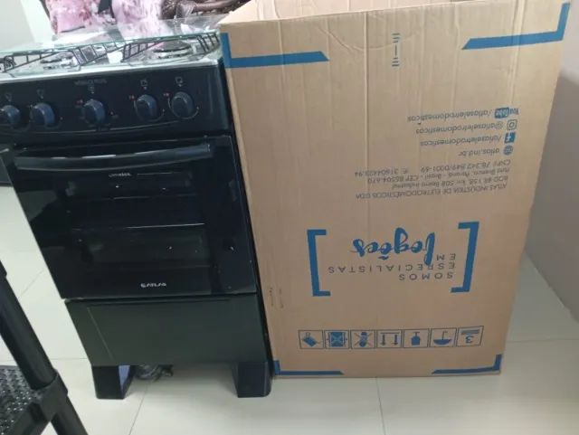 Fogão 4 bocas automático 
