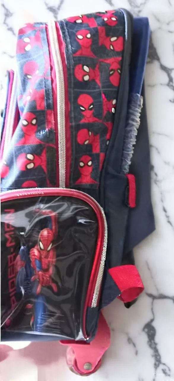 Mochila infantil do  spider-man,Homem Aranha - Foto 2