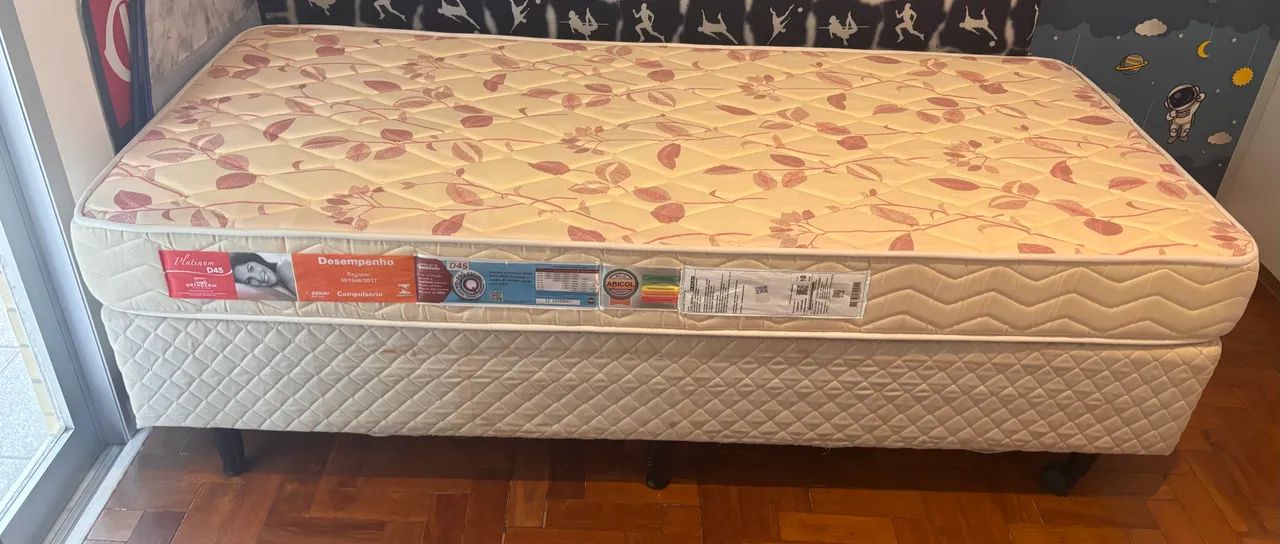 Colchão Solteiro Orthocrin de Espuma D45 Platinum - Foto 5