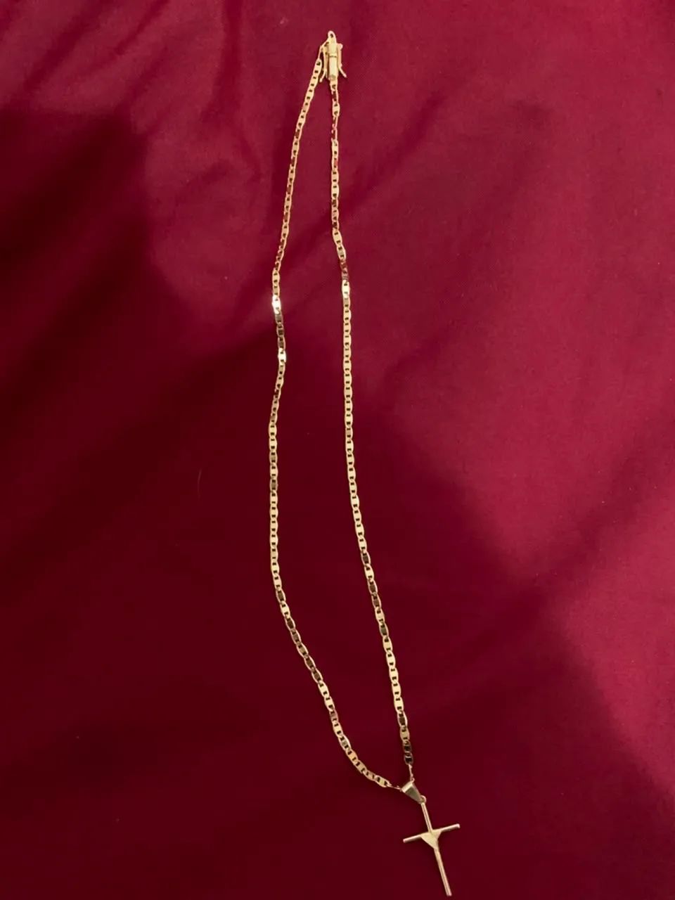 Corrente 4 mm banhada ouro 18K
