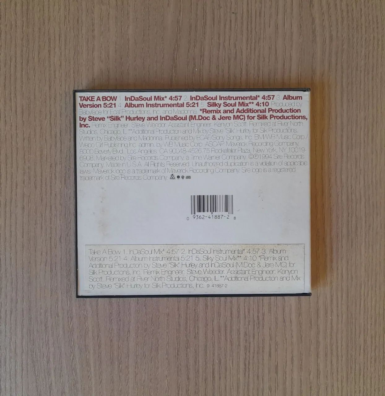 Madonna CD Maxi-Single REMIXES U.S.A Edition  - Foto 2