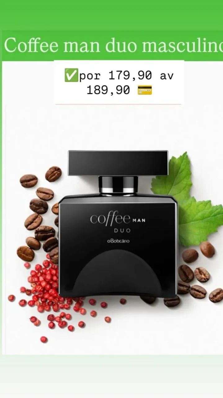 Perfume coffe man