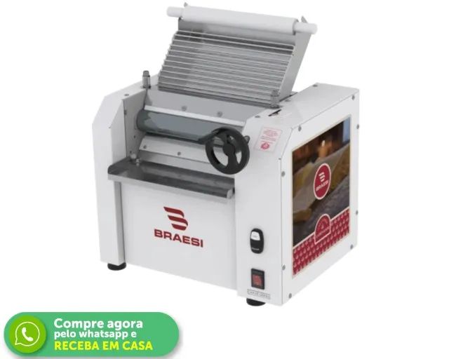 Cilindro de Massas 30CM Braesi Bivolt Novo