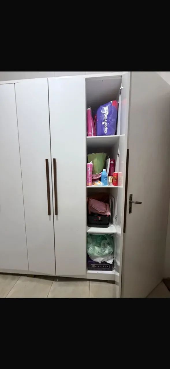 GUARDA ROUPA BRANCO MDF E MDP - Foto 3