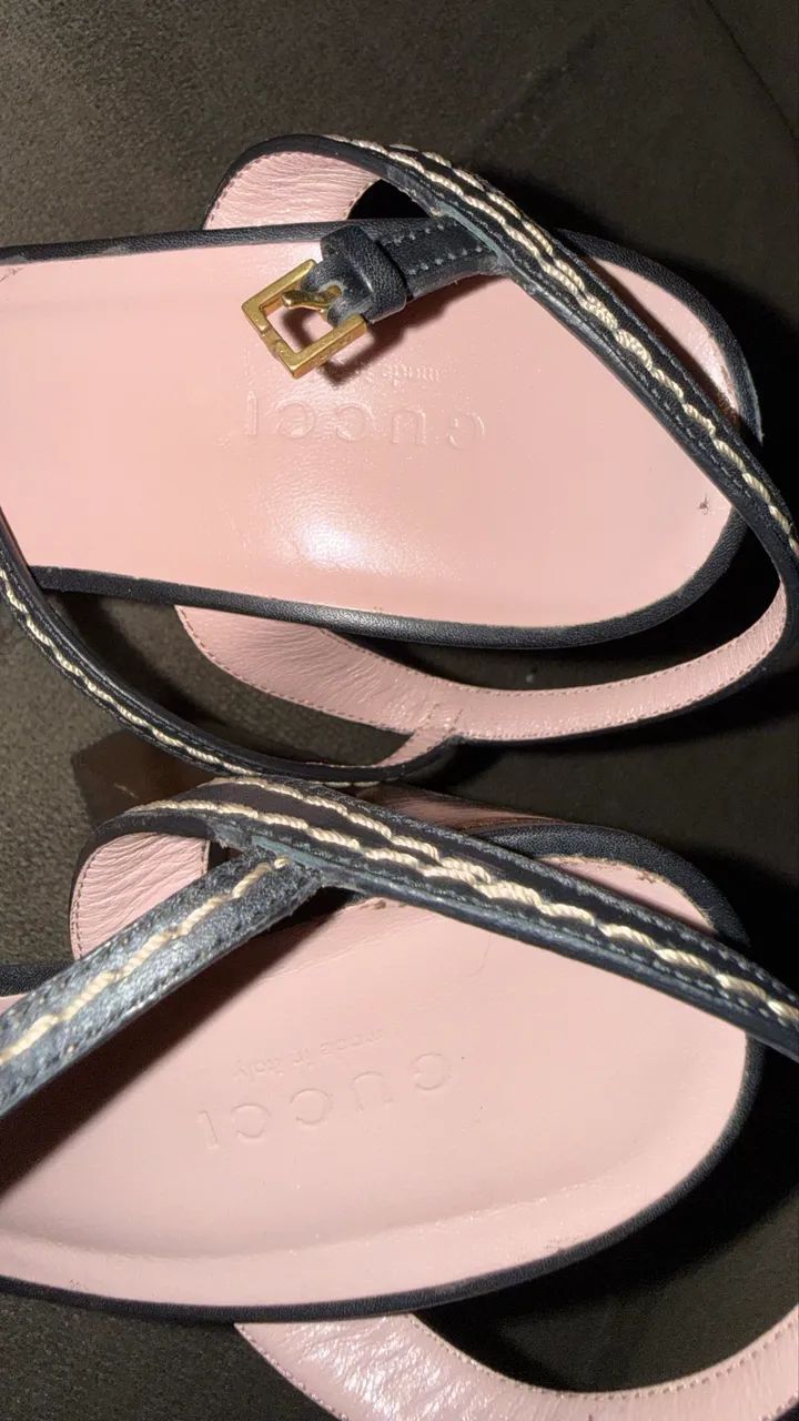 Sandália Gucci horsebit - Foto 4