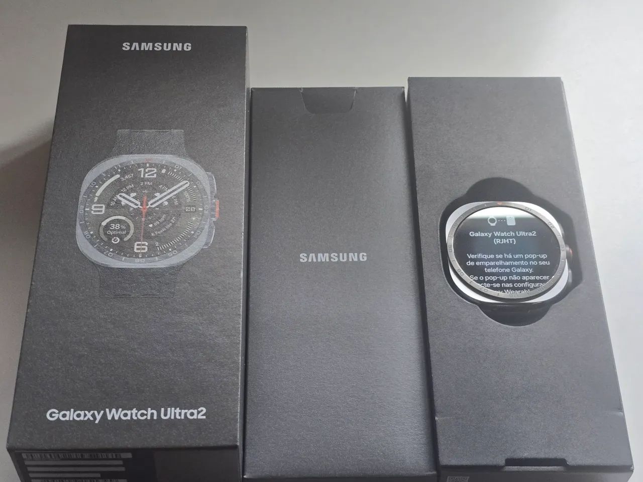 Galaxy watch ultra 2 prata (OPORTUNIDADE )