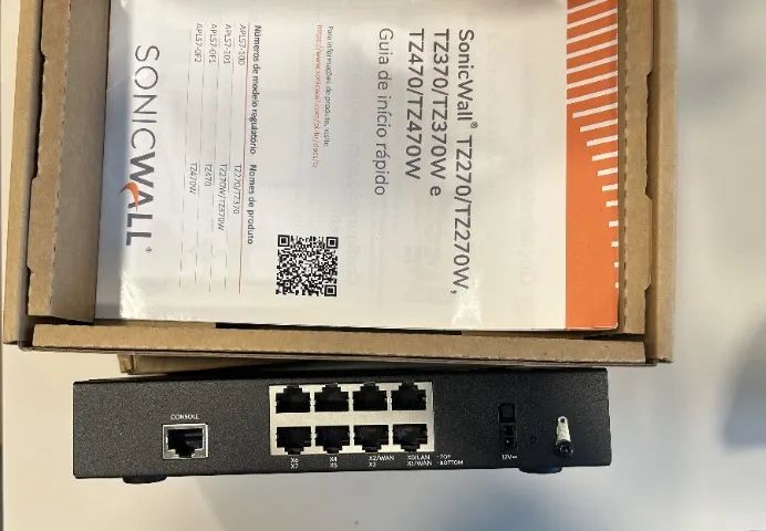 Firewall SonicWall TZ 270 - Completo e em Perfeito Estado - Foto 2