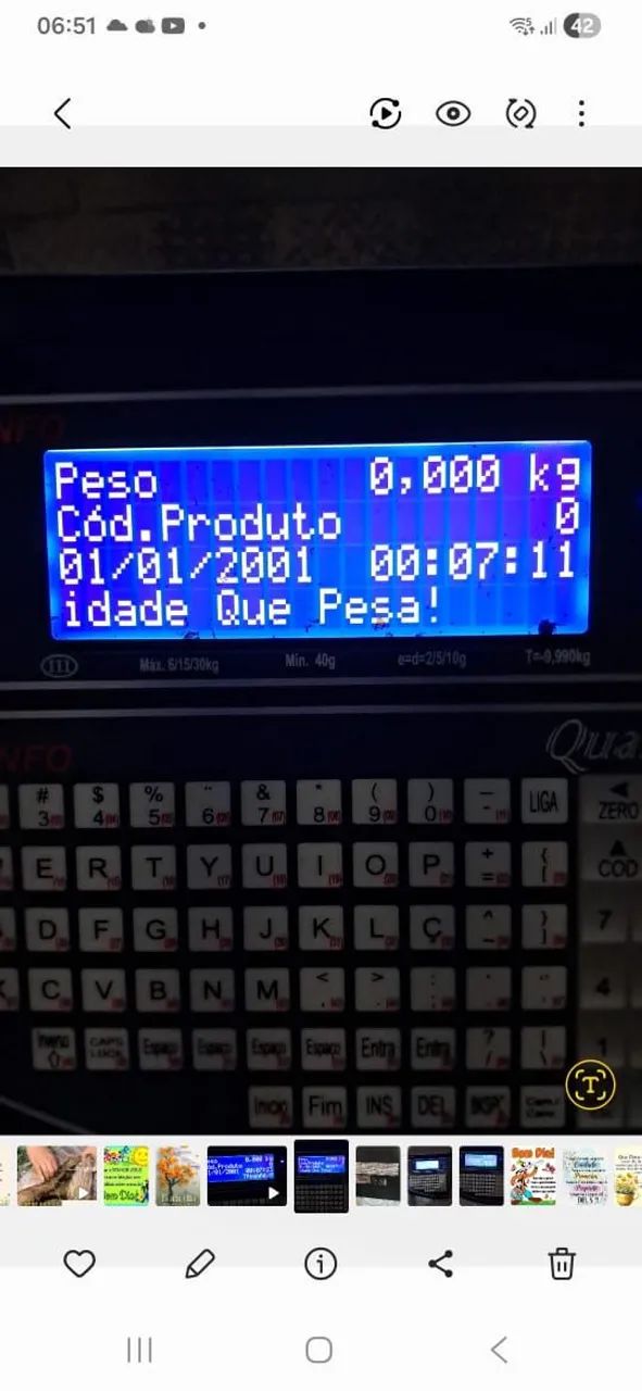 Balança eletrônica  - Foto 2