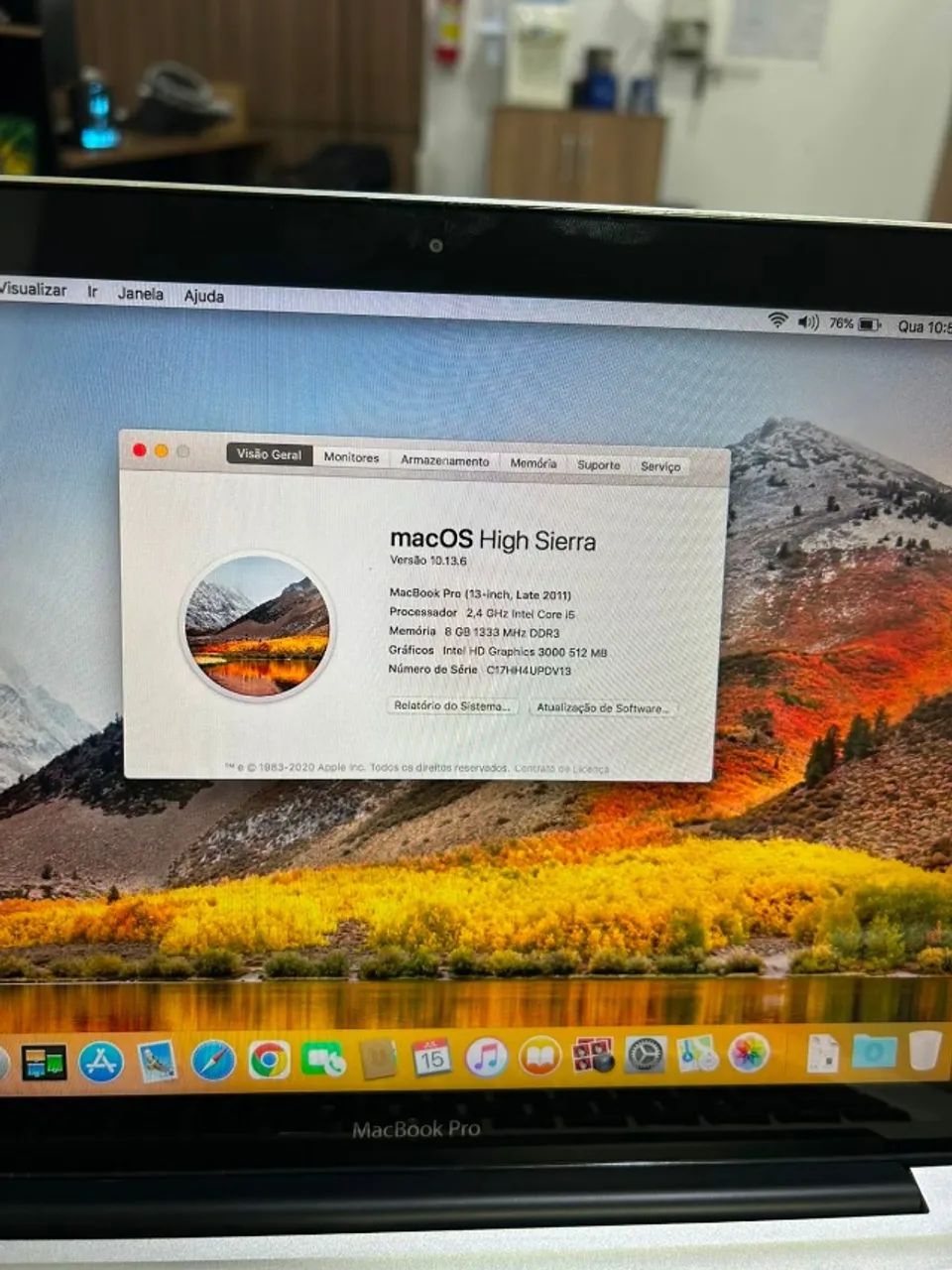 MacBook Pro 13" Late 2011 / Intel Core i5 / 8GB RAM / SSD 240GB - Foto 3