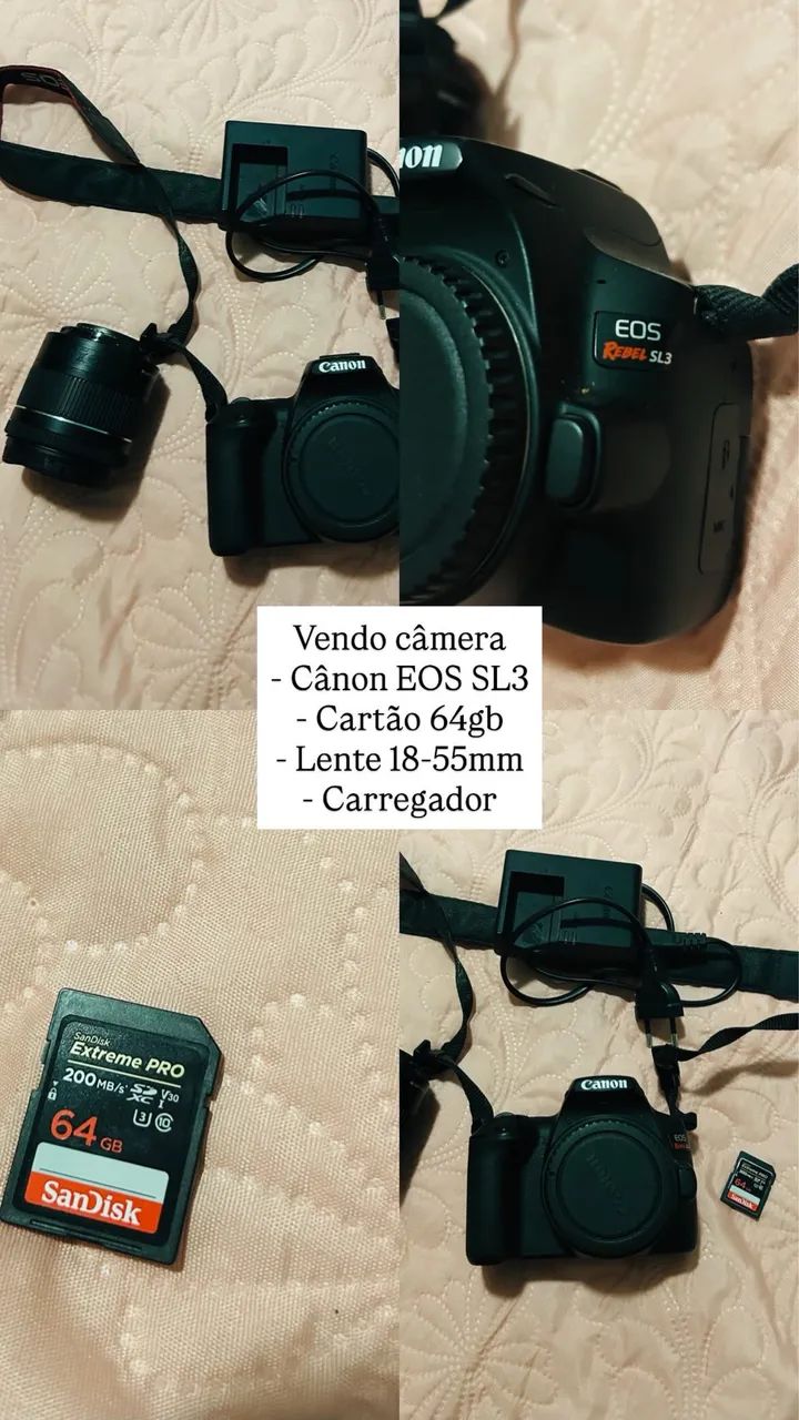 Câmera Canon SL3 - Foto 3