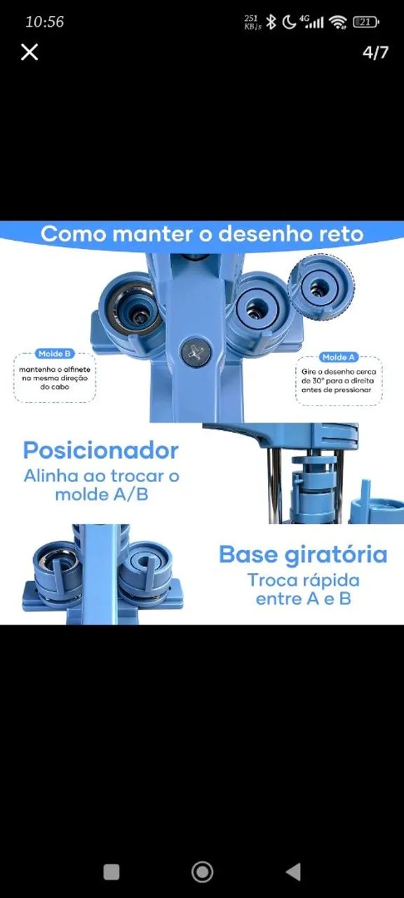 Máquina de botom  - Foto 4