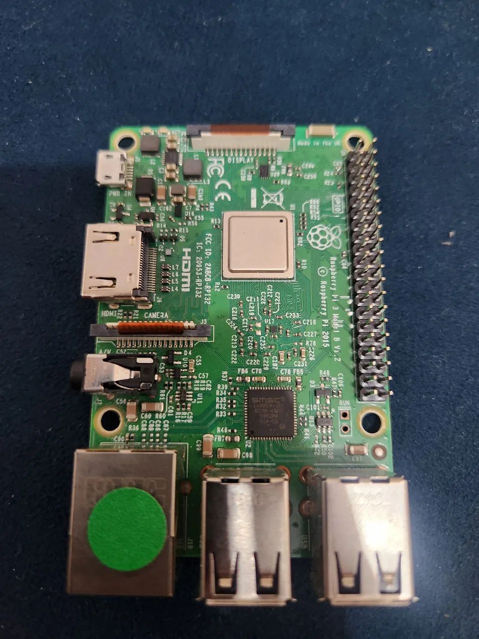 Placa Raspberry Pi 3 Model B V1.2 - Impecável! - Foto 2