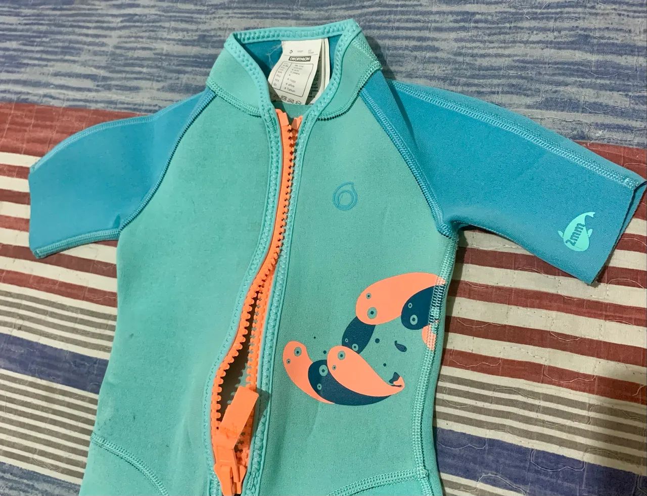 roupa de mergulho 2mm - tam:4