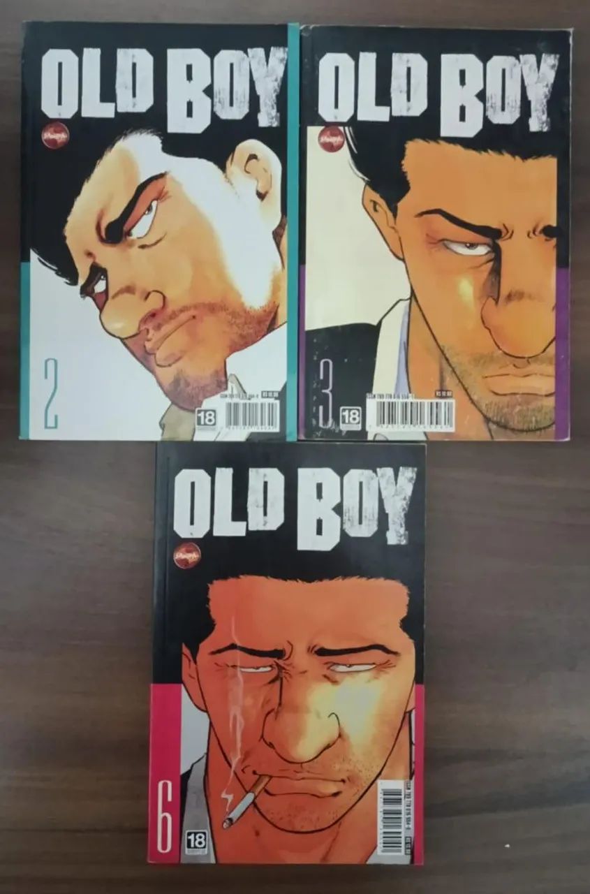 Mangás Old Boy vol 2,3 e 6