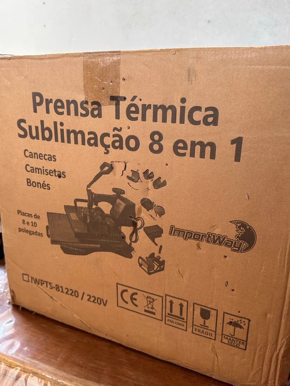 Kit sublimação, canecas, bonés, camisas - Foto 5